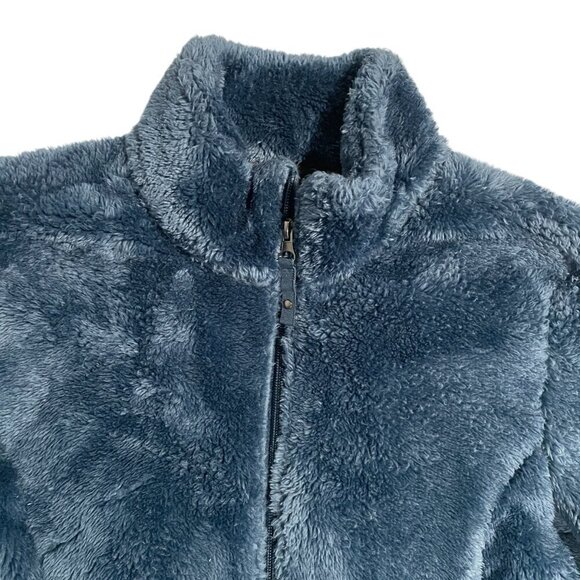 Free Country Women's Dark Teal Fleece Jacket Soft & Cozy Size Medium - Picture 3 of 11